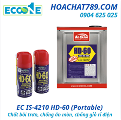 EC IS-4210 HD-60 (Portable): Giải pháp bôi trơn, chống gỉ và bảo vệ máy móc cho nhiều ngành công ngh